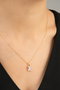 Heliophilia Silver Collar CK9329 Dorado con Circones